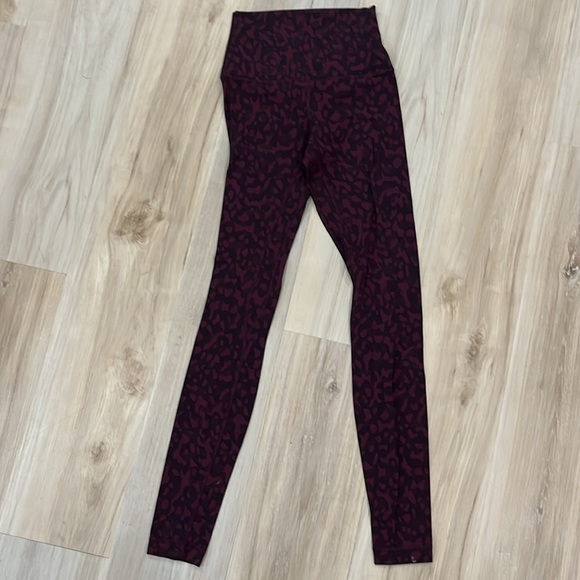 Lululemon Align 28" High-Rise Yoga Pants Size 2 Dark Adobe Multi Camo Print - Picture 6 of 8